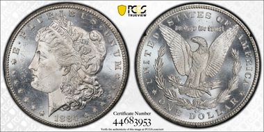 1884-CC $1 GSA Hoard MS63