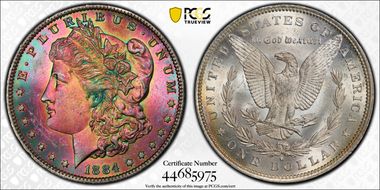 1884-O $1 MS64