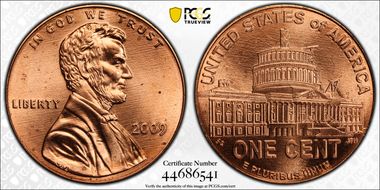 2009 1C Lincoln-Presidency MS66RD