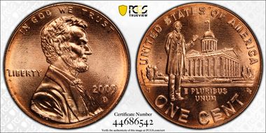 2009-D 1C Lincoln-Professional MS66RD