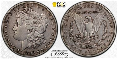 1893-S $1 VF30
