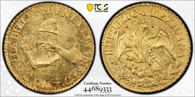 1867-C CE 1/2 Esc KM-378 MS62