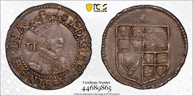 (1603-04) 1/2 Grt S-2649 Thistle AU53