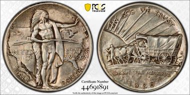 1926 50C Oregon AU55