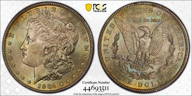 1904 $1 MS63