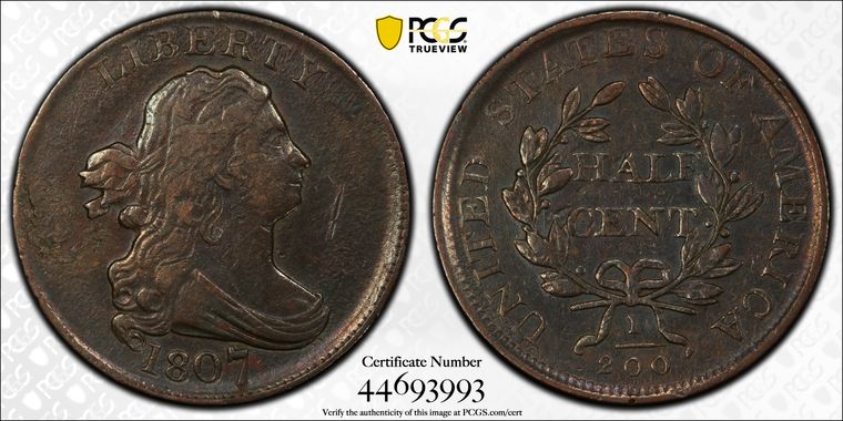 Cert 44693993 - Coin Image