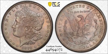 1878-CC $1 MS63