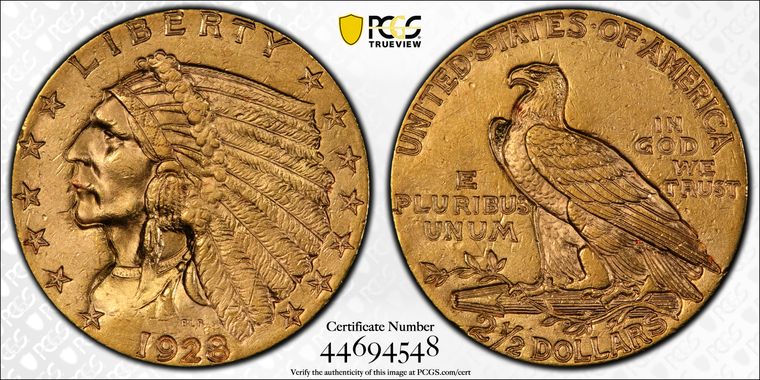 Cert 44694548 - Coin Image