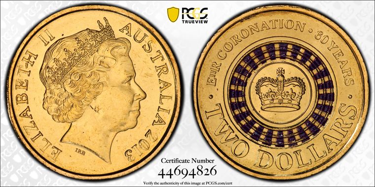 Cert 44694826 - Coin Image