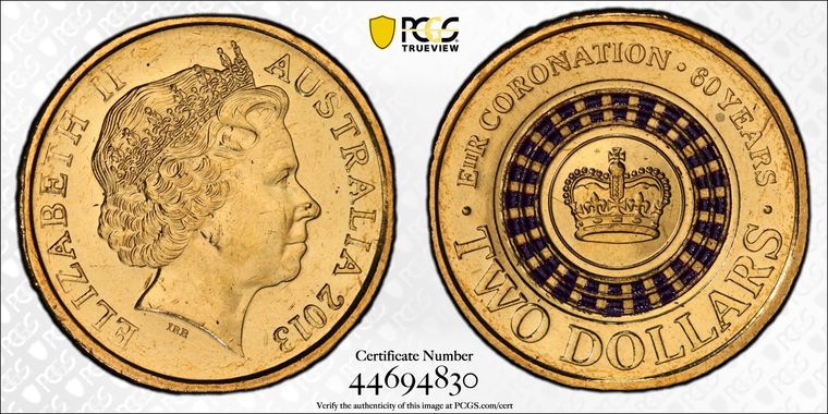 Cert 44694830 - Coin Image