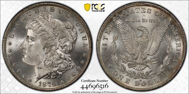 1879-S $1 MS65