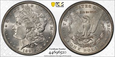 1897 $1 MS62