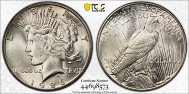 1926-S $1 MS62