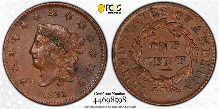 Cert 44698598 - Coin Image