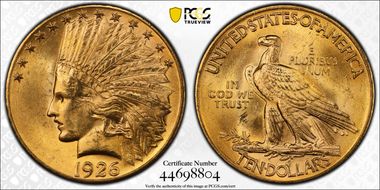 1926 $10 MS64