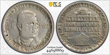 1946 50C Booker T. Washington N1