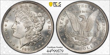 1891-CC $1 MS63