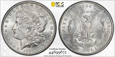 1899-O $1 MS62