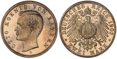 1902-D 2 Mk J-45 MS65PL