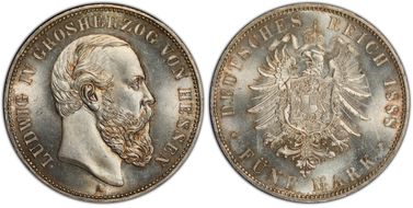 1888-A 5 Mk J-69 MS66