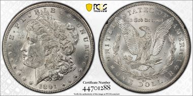 1891-CC $1 GSA Hoard MS61