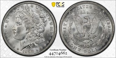1898-O $1 MS65