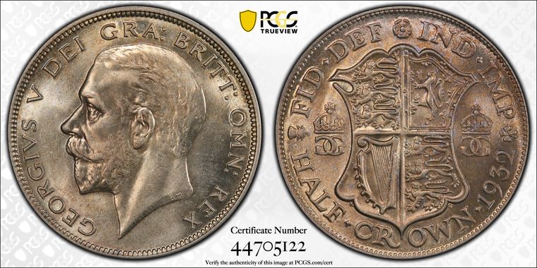 Cert 44705122 - Coin Image