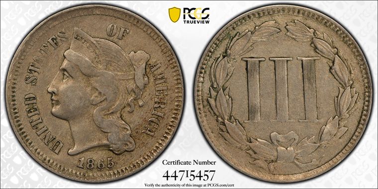 Cert 44715457 - Coin Image