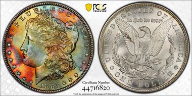 1885 $1 MS65