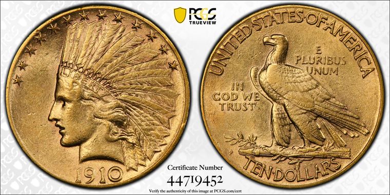 Cert 44719452 - Coin Image