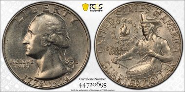 1976-D 25C Clad AU55