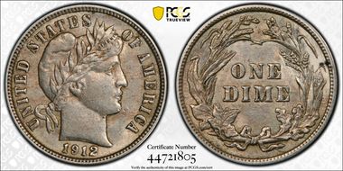 1912 10C AU53