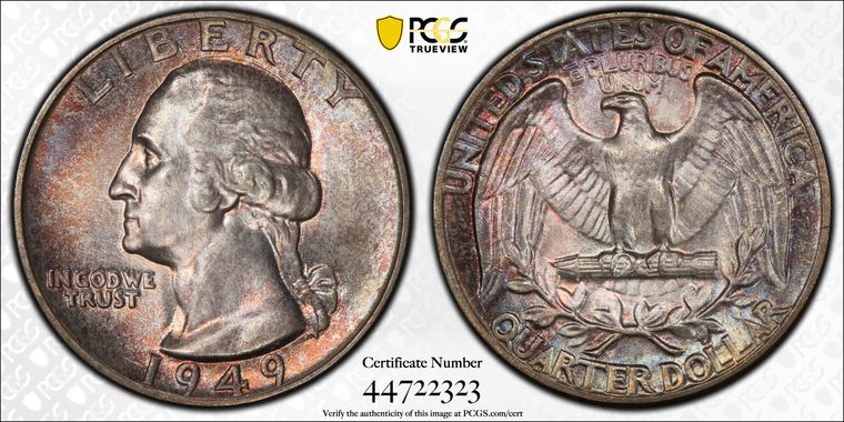 Cert 44722323 - Coin Image