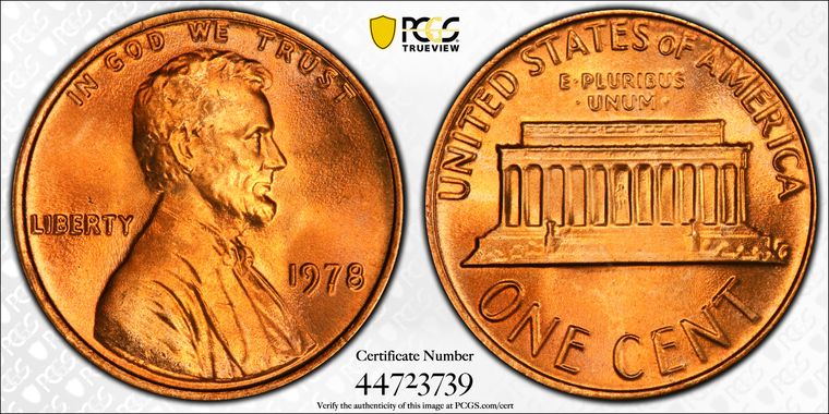 Cert 44723739 - Coin Image