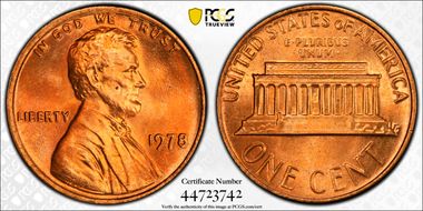 1978 1C MS67RD
