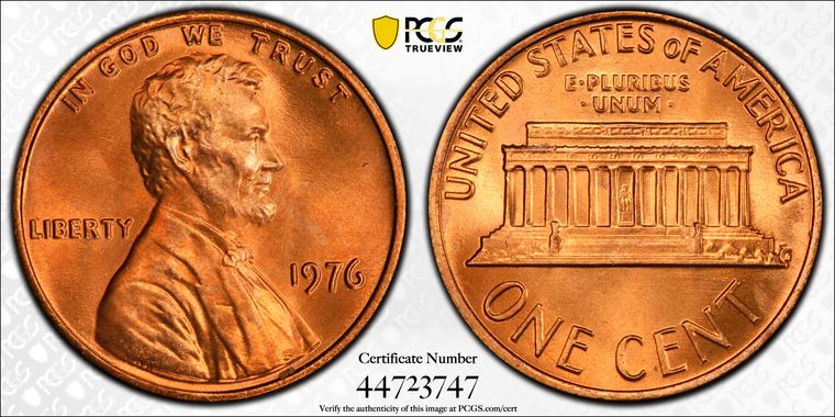 Cert 44723747 - Coin Image