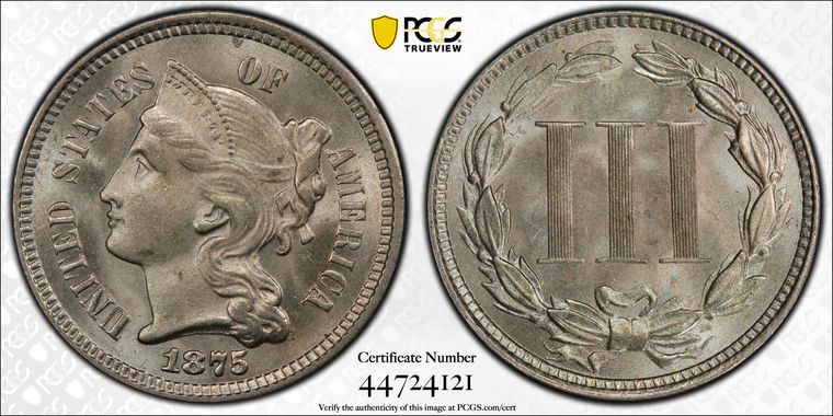 Cert 44724121 - Coin Image