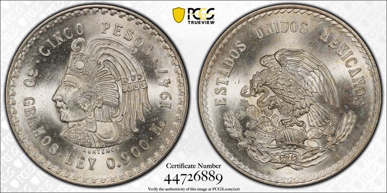 Cert 44726889 - Coin Image