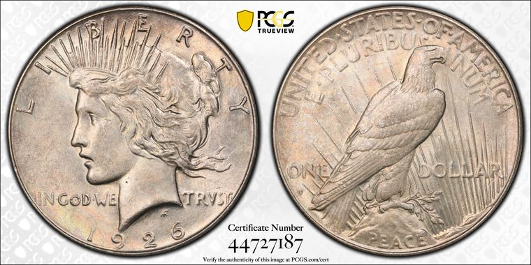 Cert 44727187 - Coin Image