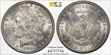 1900-O $1 MS63