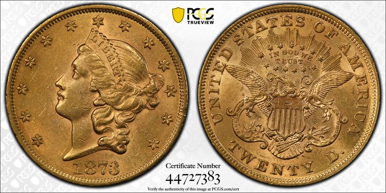 Cert 44727383 - Coin Image