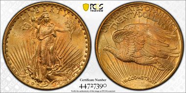 1924 $20 MS64