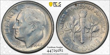 1948-S 10C MS67FB