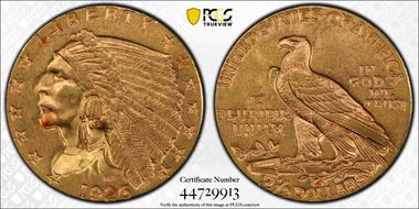 1926 $2.50 MS63