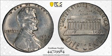 1964-D 1C AU55BN