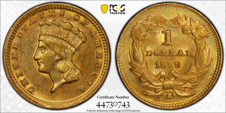 Cert 44730743 - Coin Image