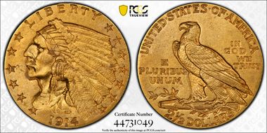 1914 $2.50 N1