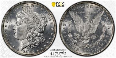 1878 8TF $1 MS62