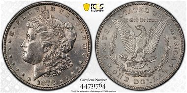 1878 7TF $1 Reverse of 1878 N1