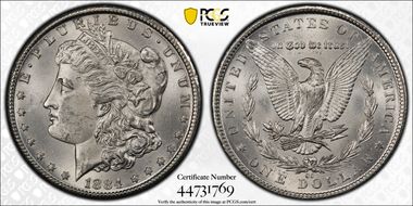 1884-CC $1 MS63